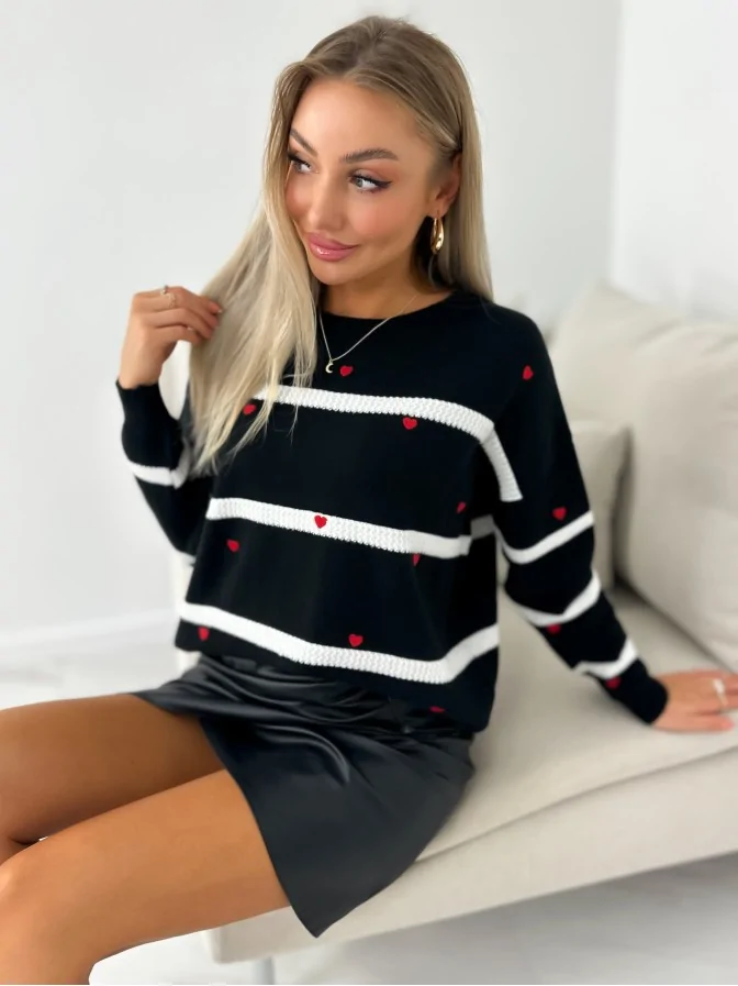 Sweter Lovia Czarny