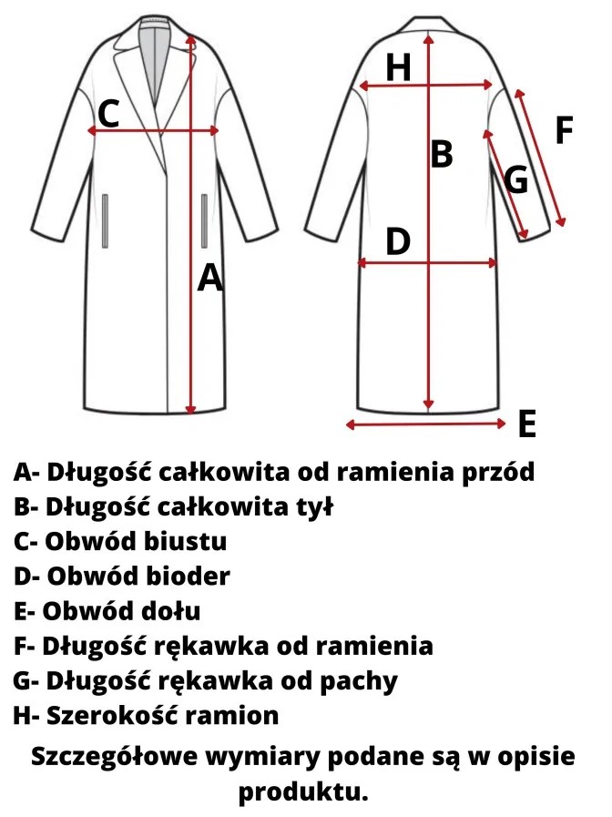 Płaszcz Demii Ciemny Szary