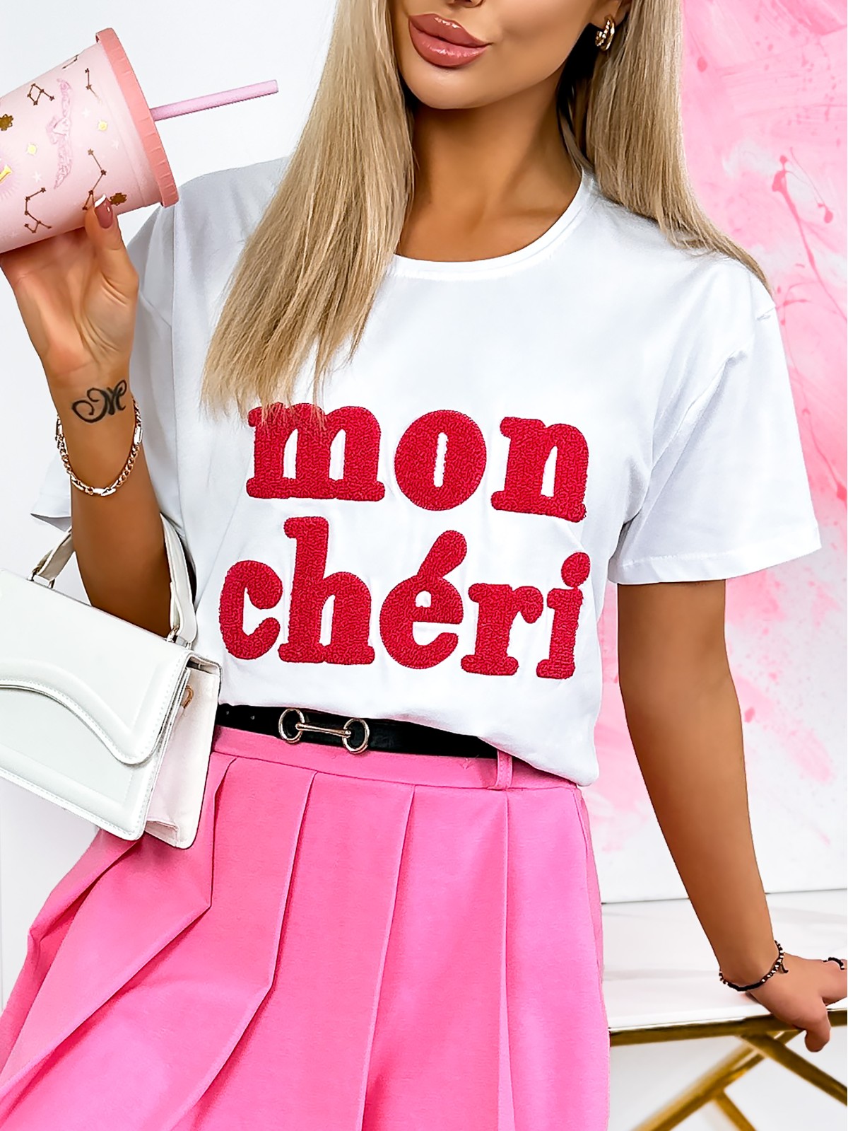 Bluzka Mon Cheri Biała