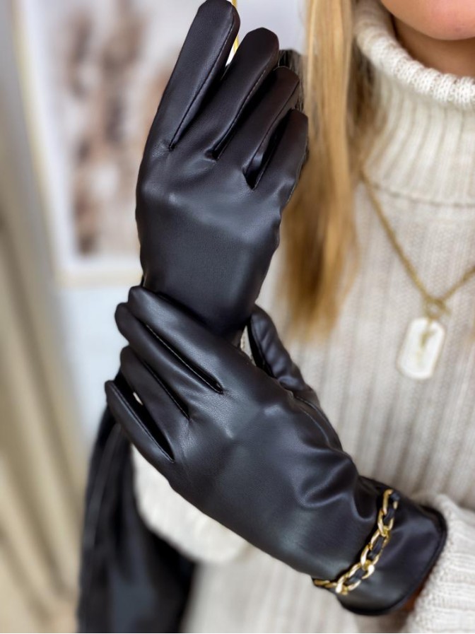 Rękawiczki Renii Czarne