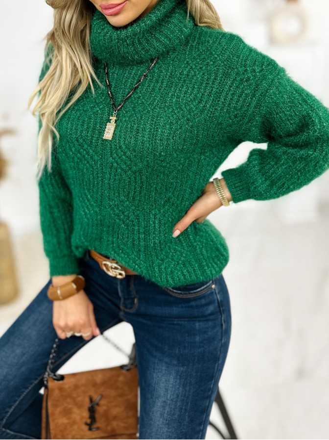 Sweter Lidot Zielony