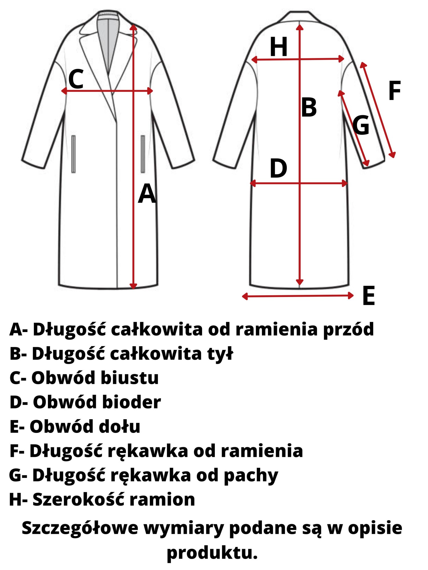 Płaszcz Delana Jasnoszary