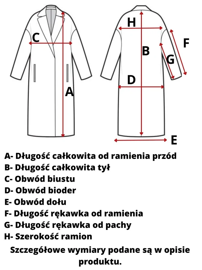 Płaszcz Skórkowy Sotara Pudrowy Róż