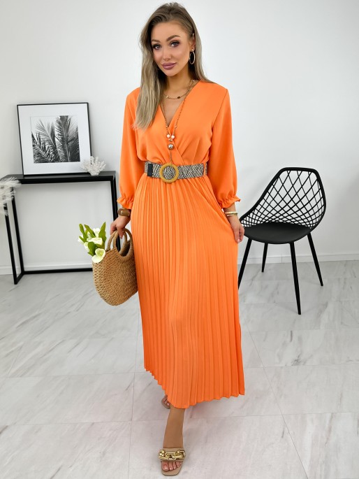 Sukienka Azalii Pomarańczowa
