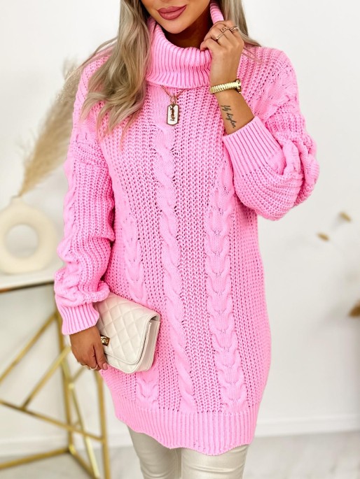 Sweter Telii Różowy