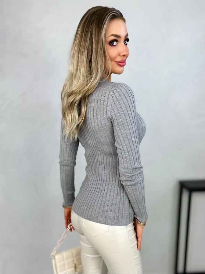 Sweter Arani Szary