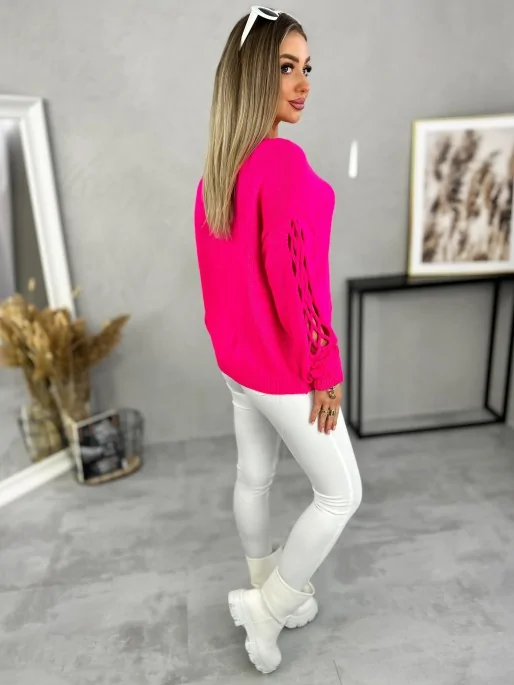 Sweter Cavo Neon Róż