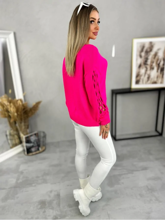 Sweter Cavo Neon Róż