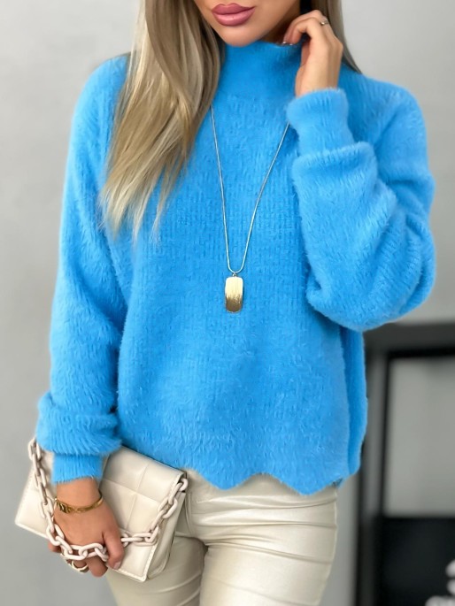 Sweter Auret Błękitny
