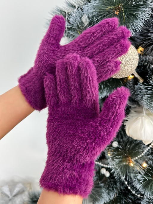 Rękawiczki Allico Purpurowe