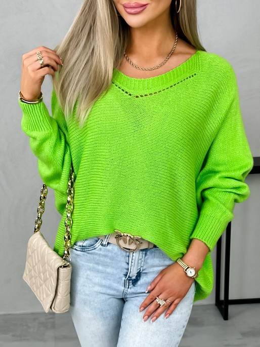 Sweter Malahi Neon Zielony