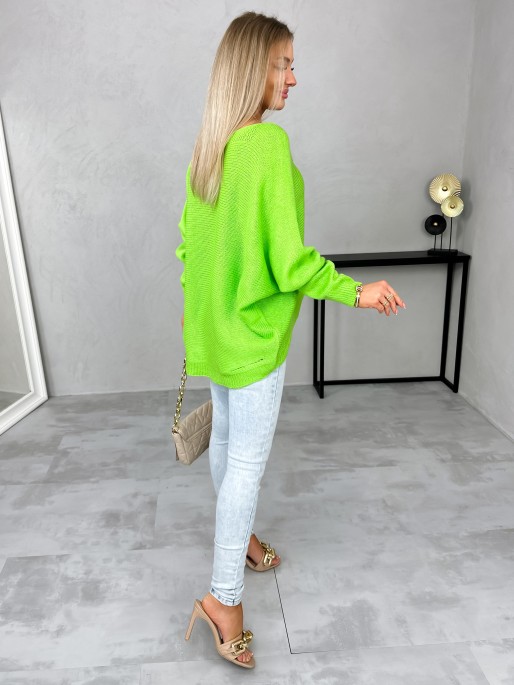 Sweter Malahi Neon Zielony
